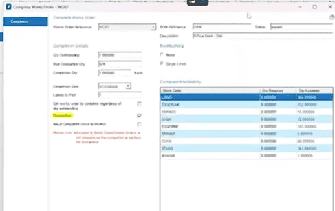 complete works order in Cim50