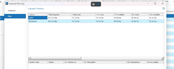 Cim50 capacity planning